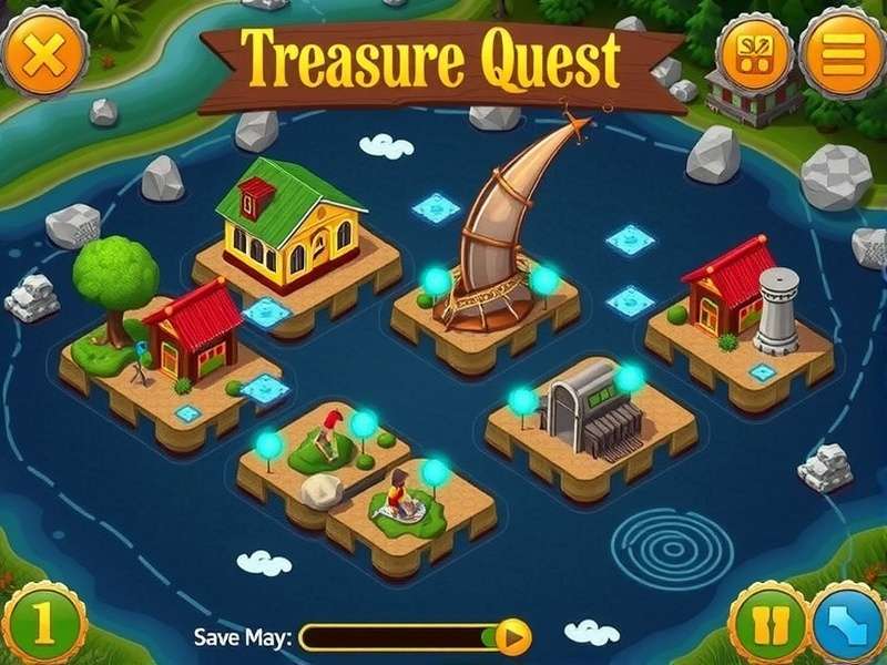 Golden Bay Treasure Quest Gameplay Screenshot
